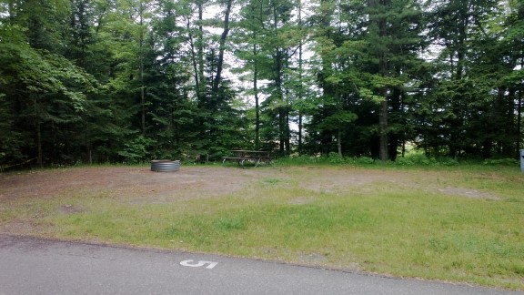 Site 5, photo 2 of 2 · from midnrreservations.com (the park's booking system)
