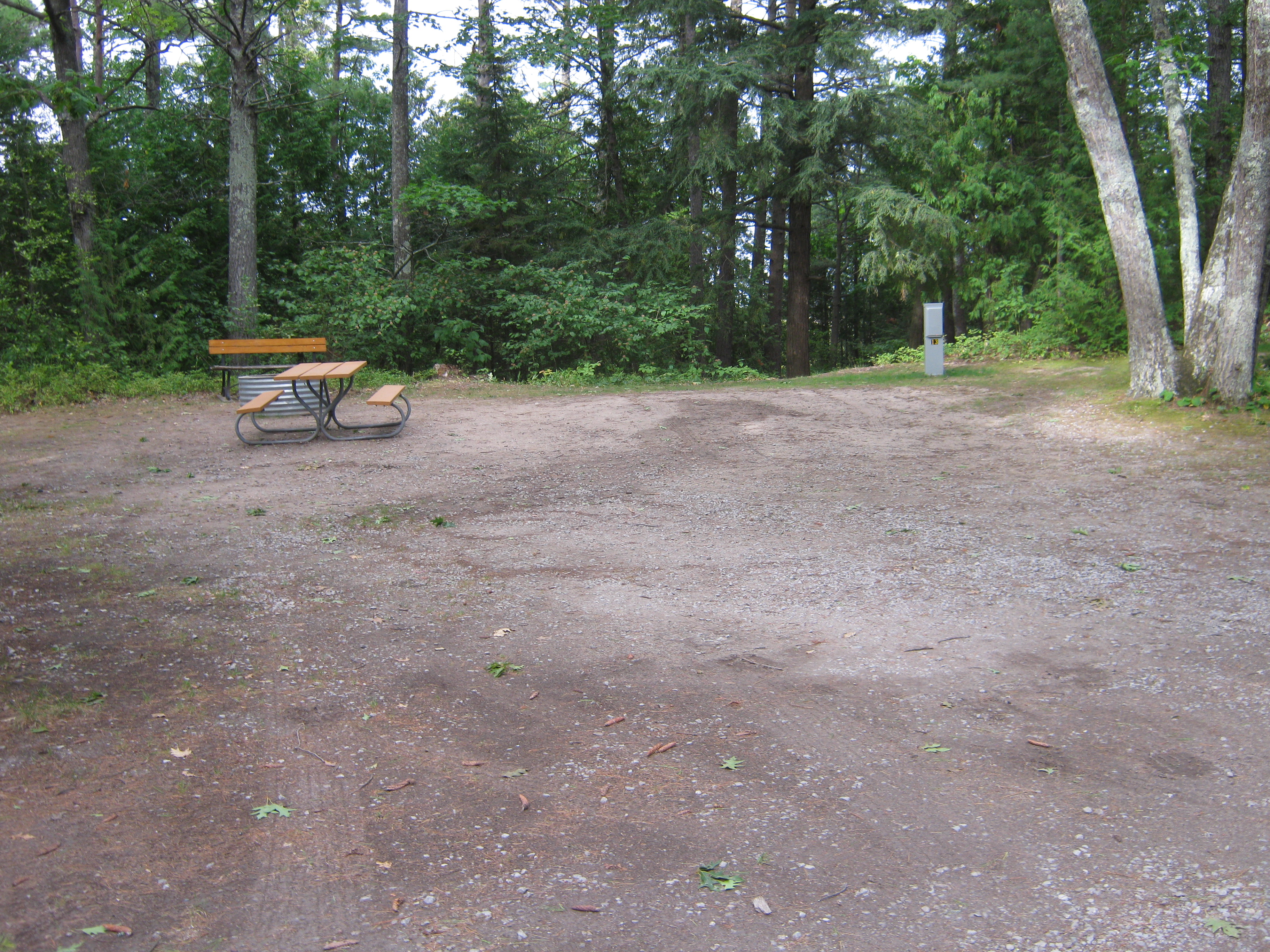 Site 13, photo 2 of 2 · from midnrreservations.com (the park's booking system)