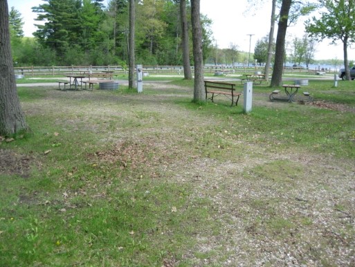 Site 166, photo 2 of 3 · from midnrreservations.com (the park's booking system)