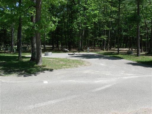 Site 43, photo 3 of 3 · from midnrreservations.com (the park's booking system)
