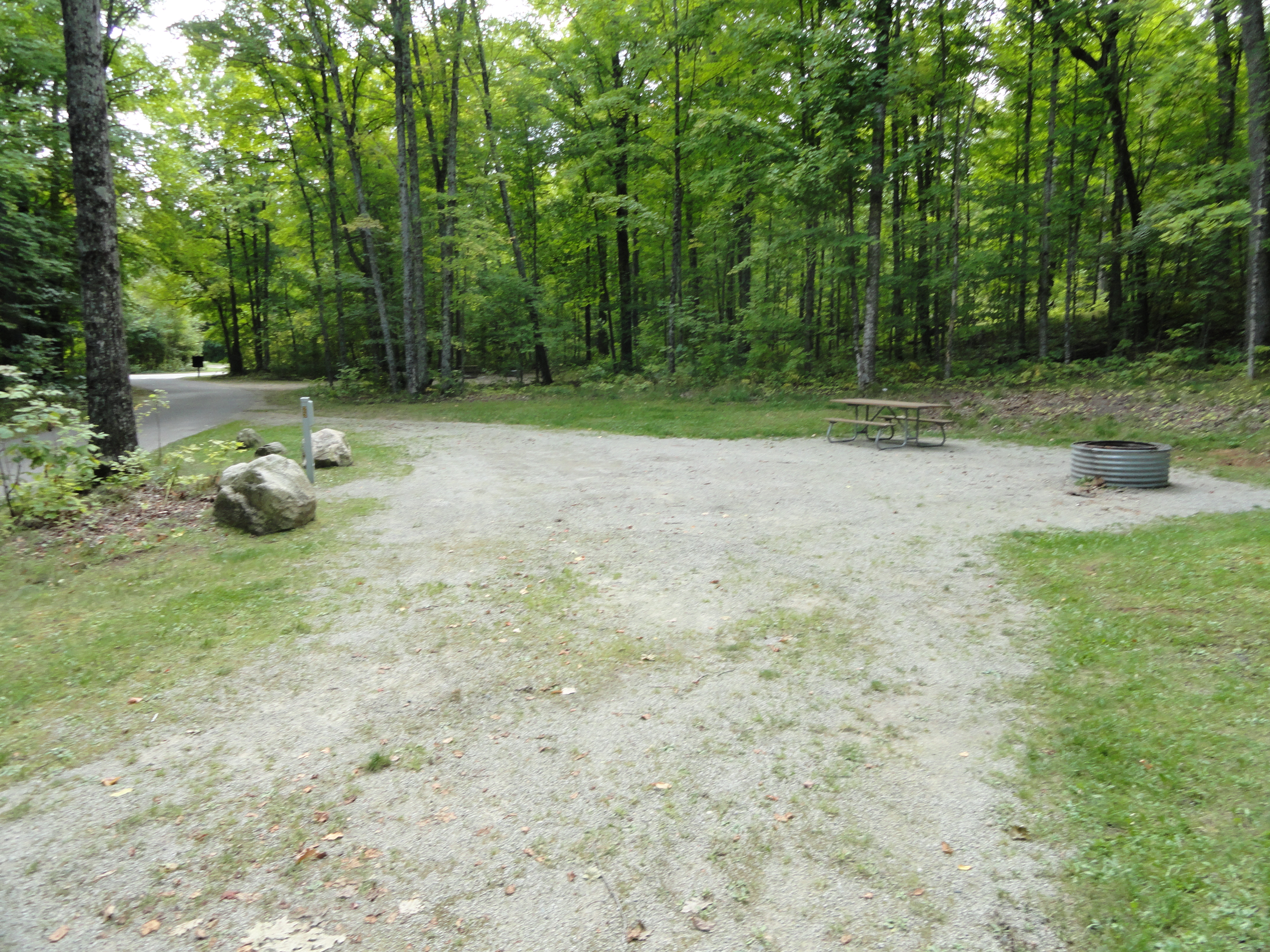 Site 23, photo 3 of 4 · from midnrreservations.com (the park's booking system)