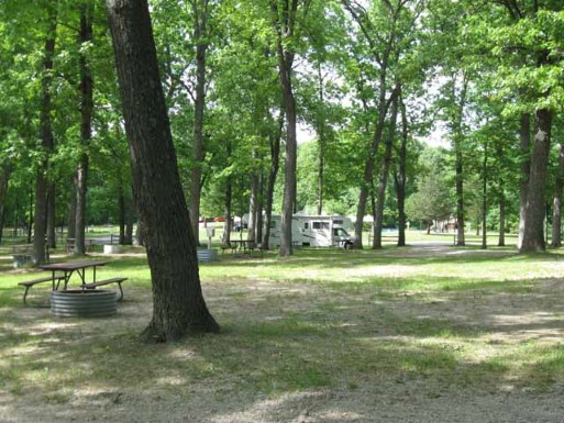 Site 17, photo 3 of 3 · from midnrreservations.com (the park's booking system)