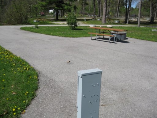 Site 122, photo 3 of 3 · from midnrreservations.com (the park's booking system)