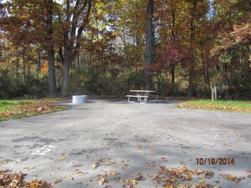 Site 107, photo 2 of 5 · from midnrreservations.com (the park's booking system)