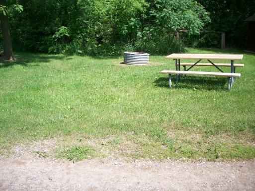 Site 1, photo 2 of 3 · from midnrreservations.com (the park's booking system)