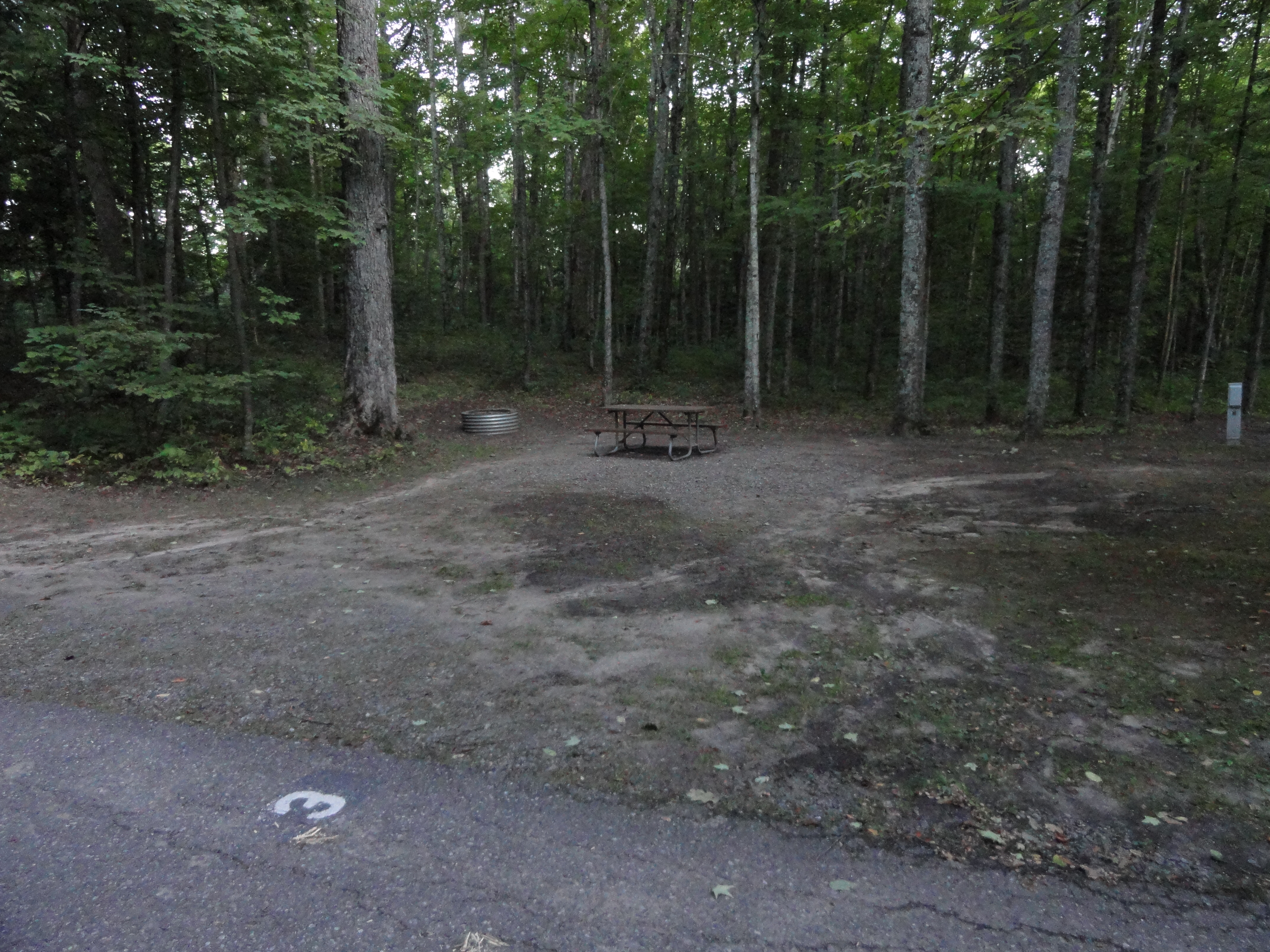 Site 3, photo 2 of 3 · from midnrreservations.com (the park's booking system)
