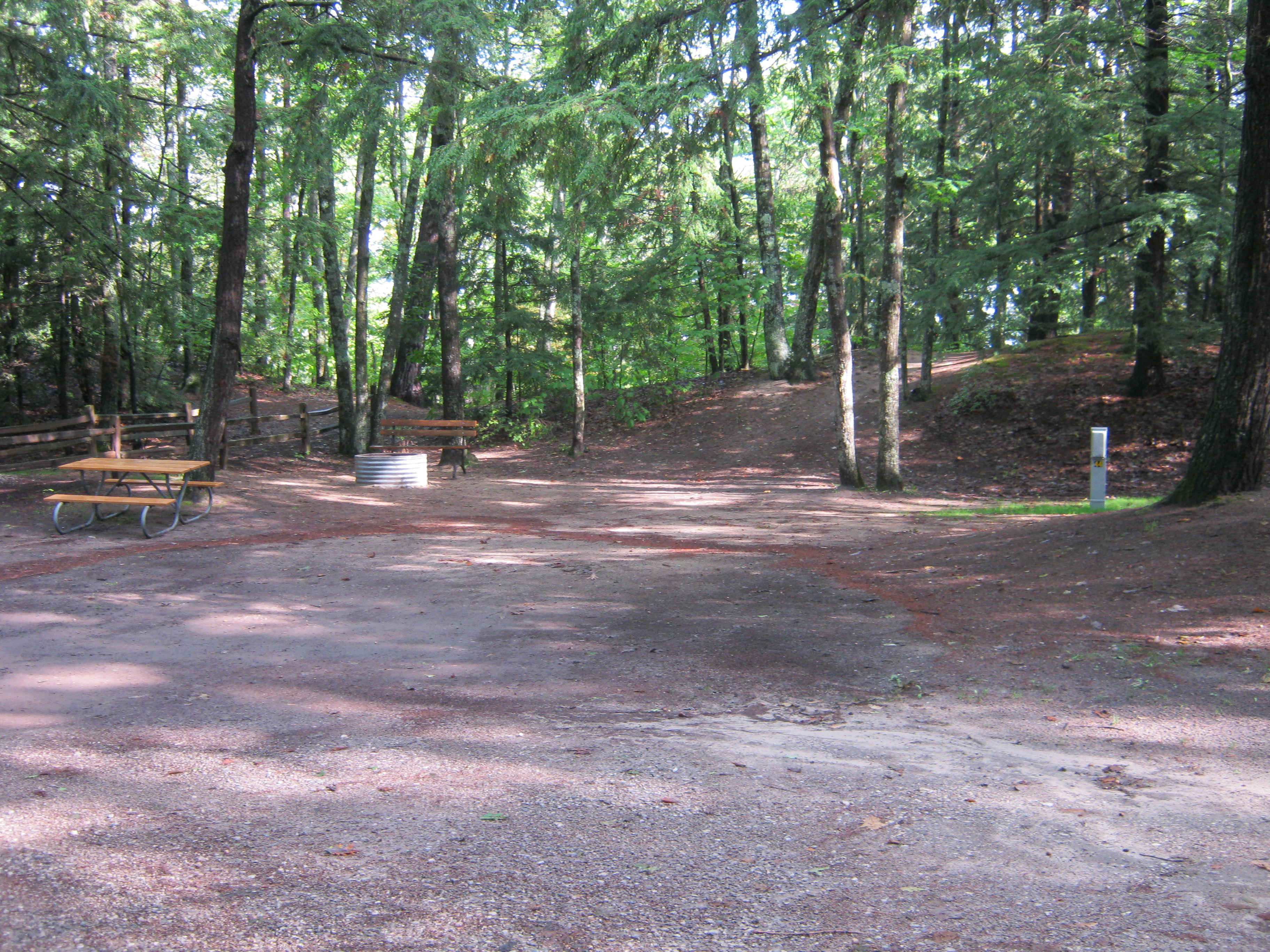 Site 44, photo 2 of 2 · from midnrreservations.com (the park's booking system)