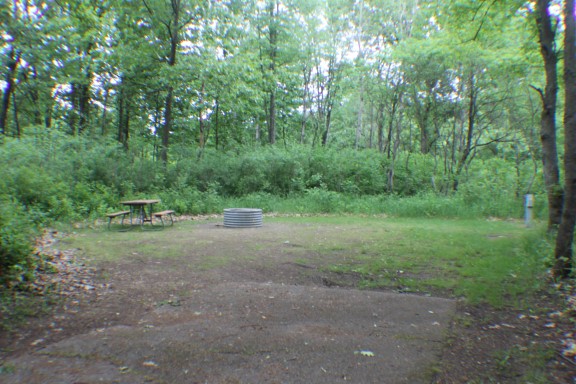 Site 77, photo 2 of 2 · from midnrreservations.com (the park's booking system)