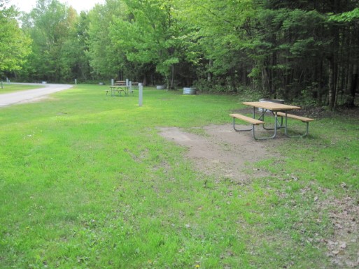 Site 37, photo 2 of 3 · from midnrreservations.com (the park's booking system)