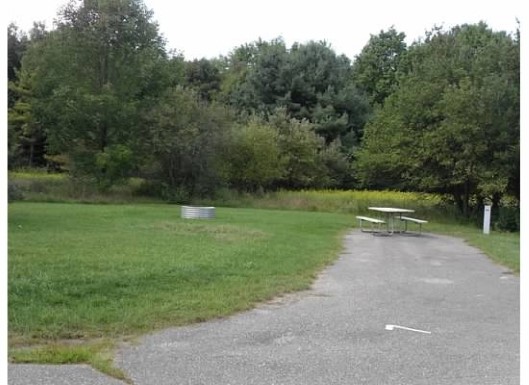 Site E7, photo 2 of 2 · from midnrreservations.com (the park's booking system)