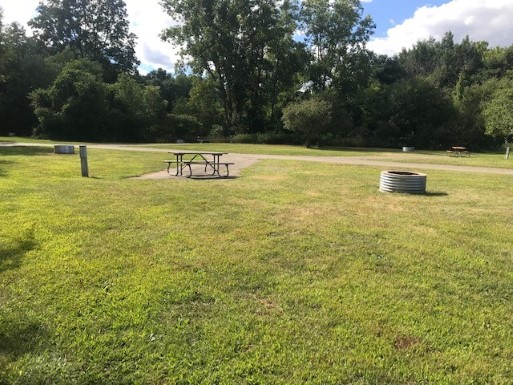 Site 8, photo 2 of 2 · from midnrreservations.com (the park's booking system)