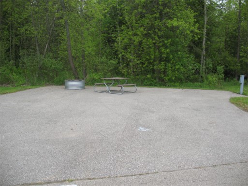 Site 140, photo 2 of 3 · from midnrreservations.com (the park's booking system)