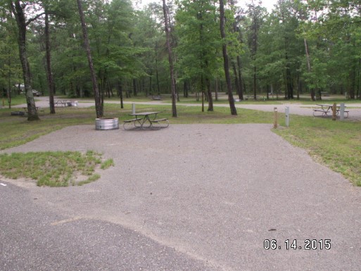 Site 132, photo 2 of 3 · from midnrreservations.com (the park's booking system)