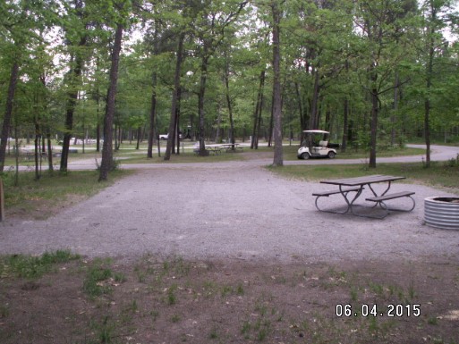 Site 168, photo 2 of 3 · from midnrreservations.com (the park's booking system)