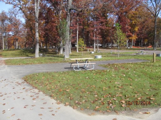 Site 125, photo 3 of 3 · from midnrreservations.com (the park's booking system)
