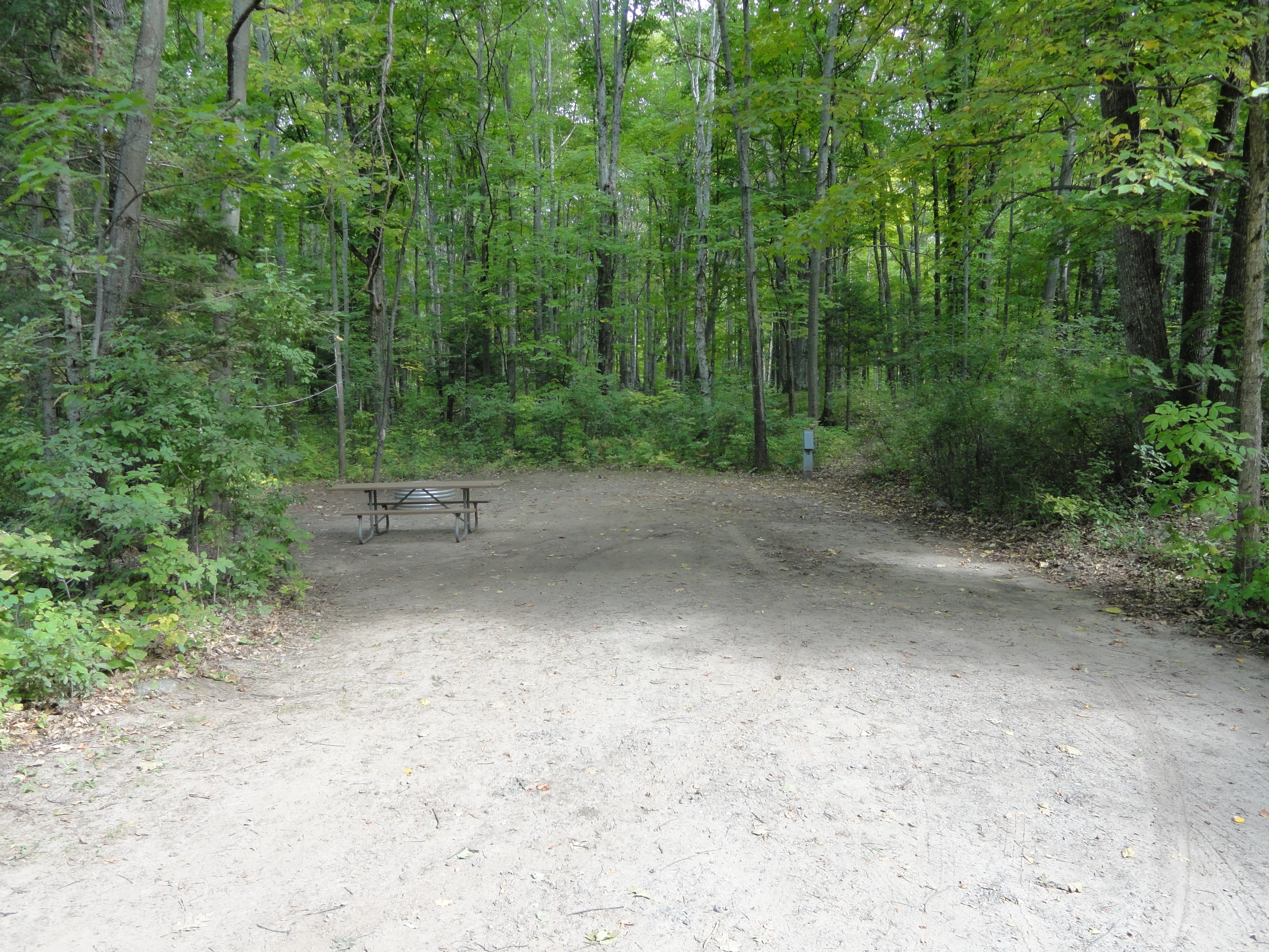 Site 61, photo 2 of 2 · from midnrreservations.com (the park's booking system)