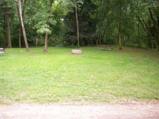 Site 7, photo 2 of 3 · from midnrreservations.com (the park's booking system)