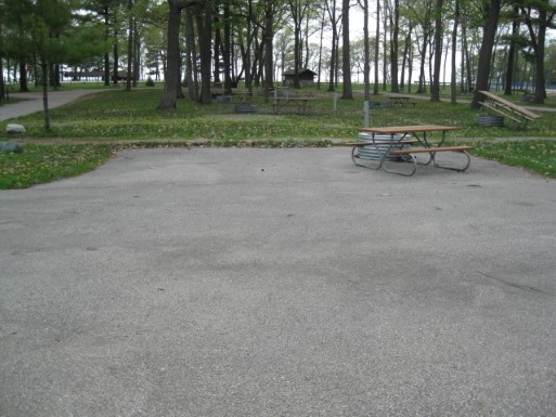 Site 129, photo 2 of 3 · from midnrreservations.com (the park's booking system)