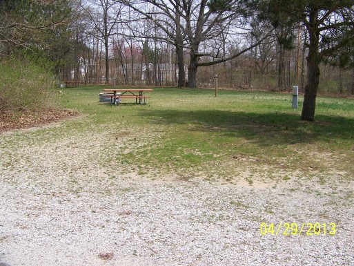 Site 70, photo 2 of 2 · from midnrreservations.com (the park's booking system)
