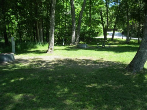 Site 4, photo 2 of 2 · from midnrreservations.com (the park's booking system)