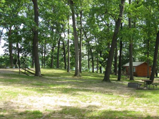 Site 17, photo 2 of 3 · from midnrreservations.com (the park's booking system)