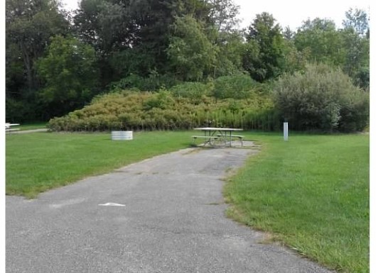 Site E4, photo 2 of 2 · from midnrreservations.com (the park's booking system)