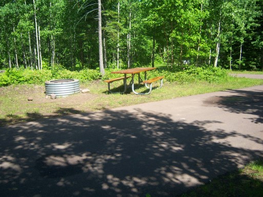 Site 154, photo 3 of 3 · from midnrreservations.com (the park's booking system)