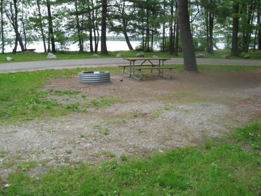 Site 41, photo 2 of 3 · from midnrreservations.com (the park's booking system)