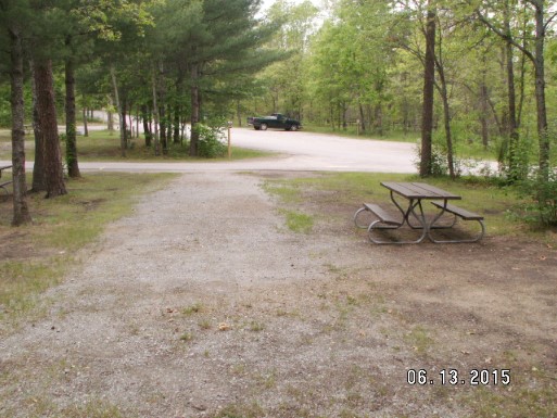 Site 100, photo 2 of 3 · from midnrreservations.com (the park's booking system)