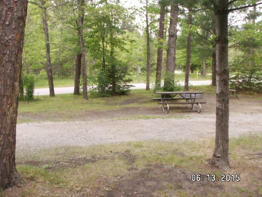 Site 100, photo 3 of 3 · from midnrreservations.com (the park's booking system)