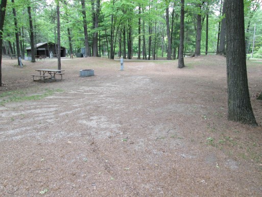 Site 155, photo 2 of 2 · from midnrreservations.com (the park's booking system)