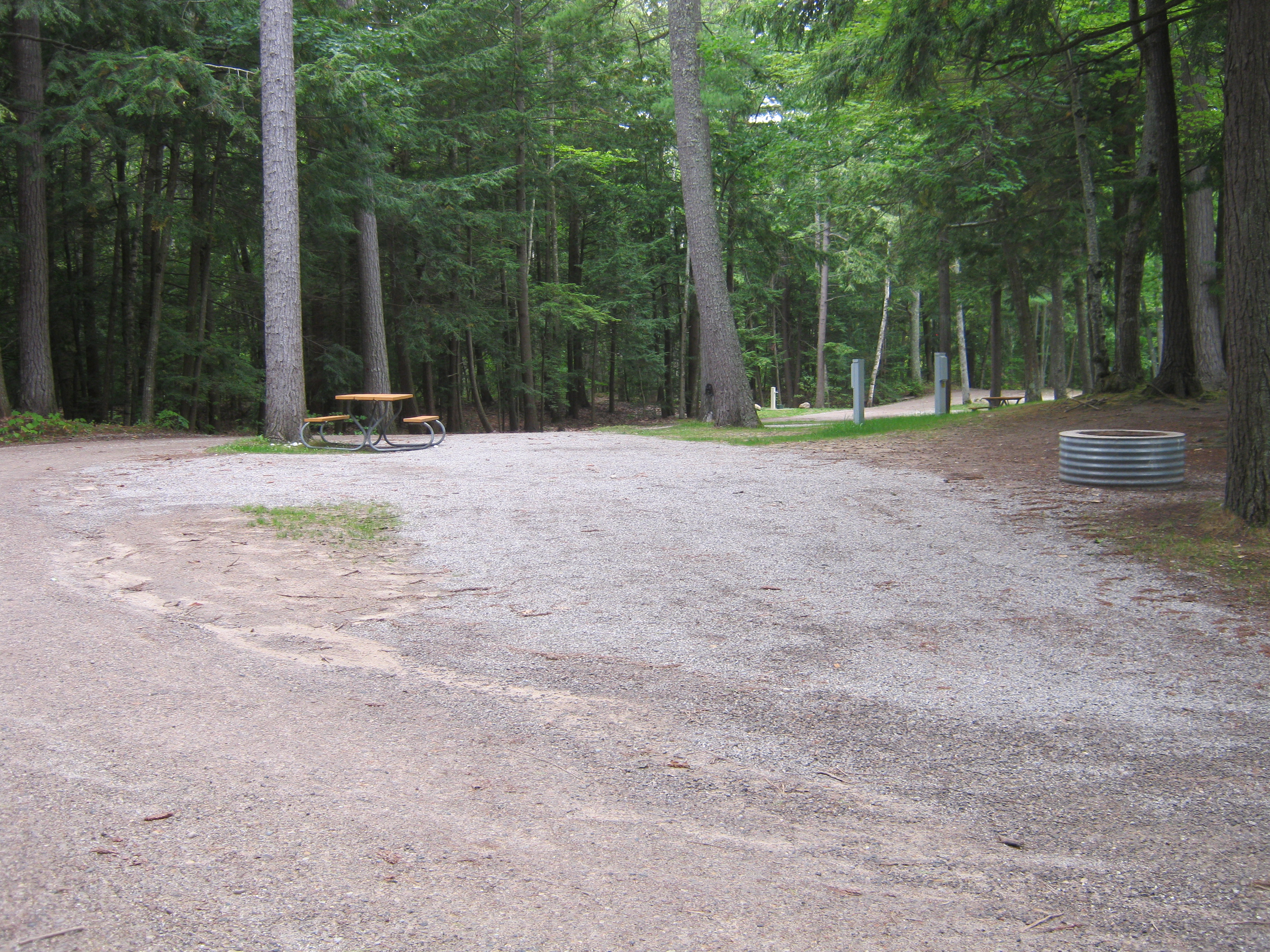 Site 74, photo 2 of 2 · from midnrreservations.com (the park's booking system)
