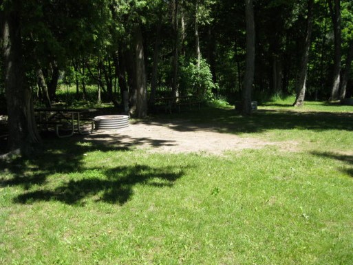 Site 6, photo 2 of 2 · from midnrreservations.com (the park's booking system)