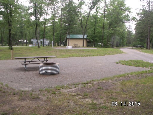 Site 132, photo 3 of 3 · from midnrreservations.com (the park's booking system)