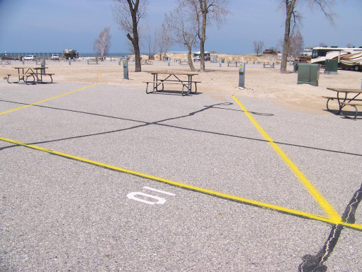 Site 10, photo 2 of 3 · from midnrreservations.com (the park's booking system)