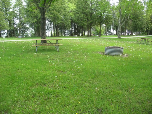 Site 43, photo 2 of 3 · from midnrreservations.com (the park's booking system)