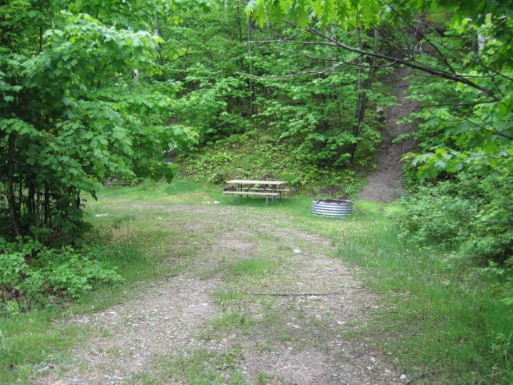 Site 73, photo 3 of 3 · from midnrreservations.com (the park's booking system)