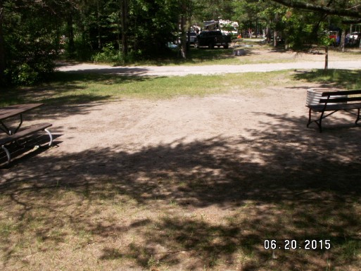 Site 274, photo 2 of 3 · from midnrreservations.com (the park's booking system)