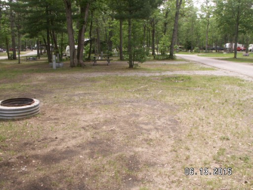 Site 150, photo 3 of 3 · from midnrreservations.com (the park's booking system)