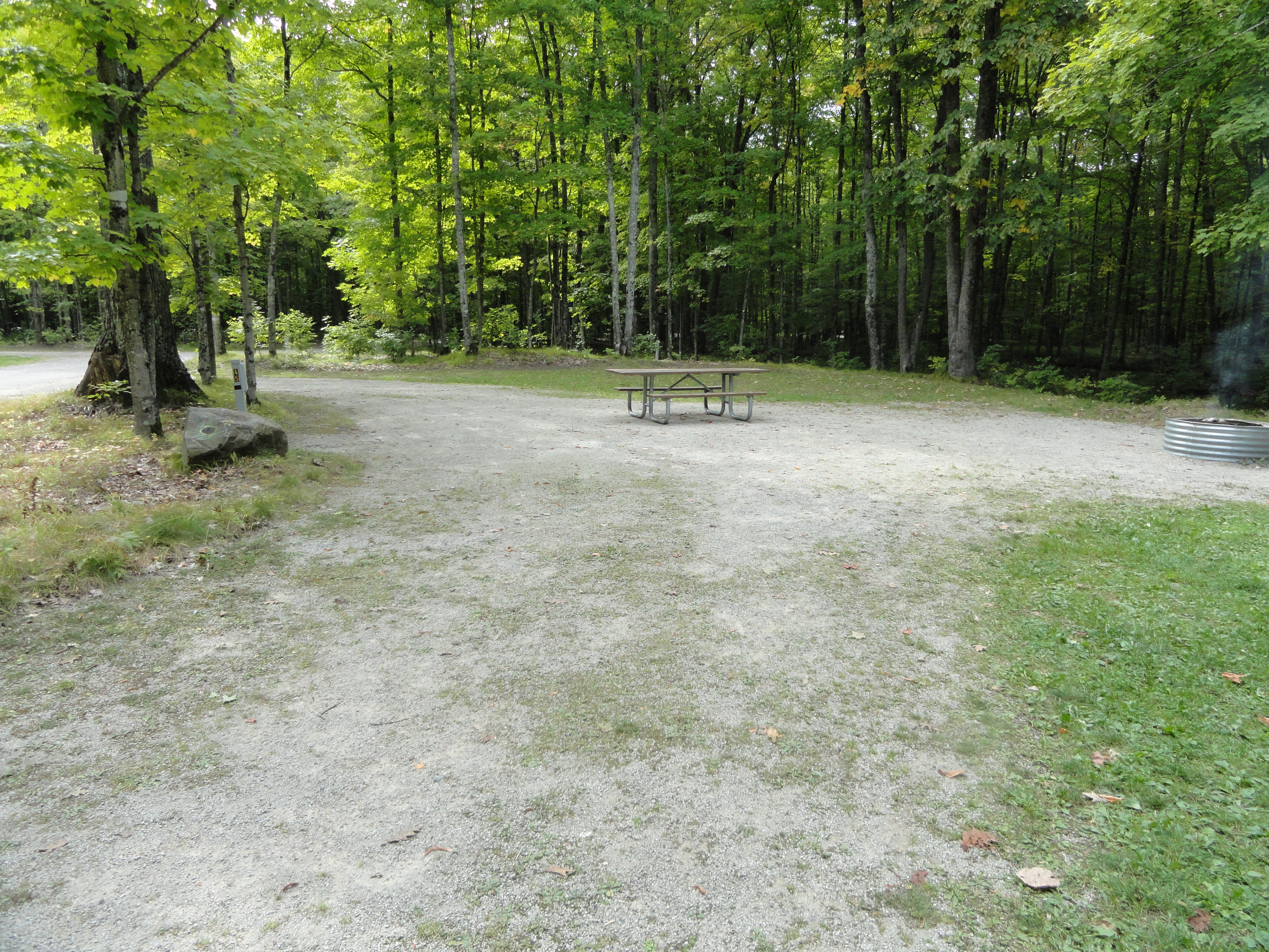 Site 45, photo 2 of 3 · from midnrreservations.com (the park's booking system)