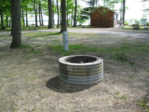 Site 9, photo 2 of 3 · from midnrreservations.com (the park's booking system)