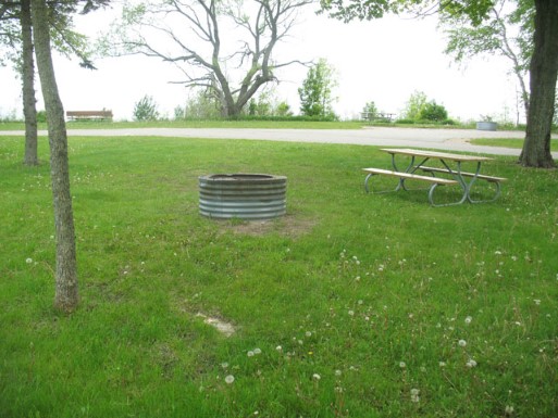 Site 21, photo 3 of 3 · from midnrreservations.com (the park's booking system)